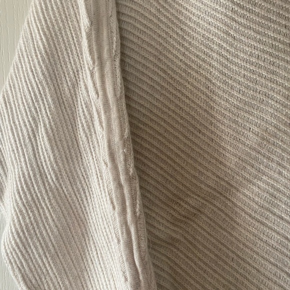 Talula - Cream Long Sleeve Cashmere/Angora Sweater - Picture 4 of 8